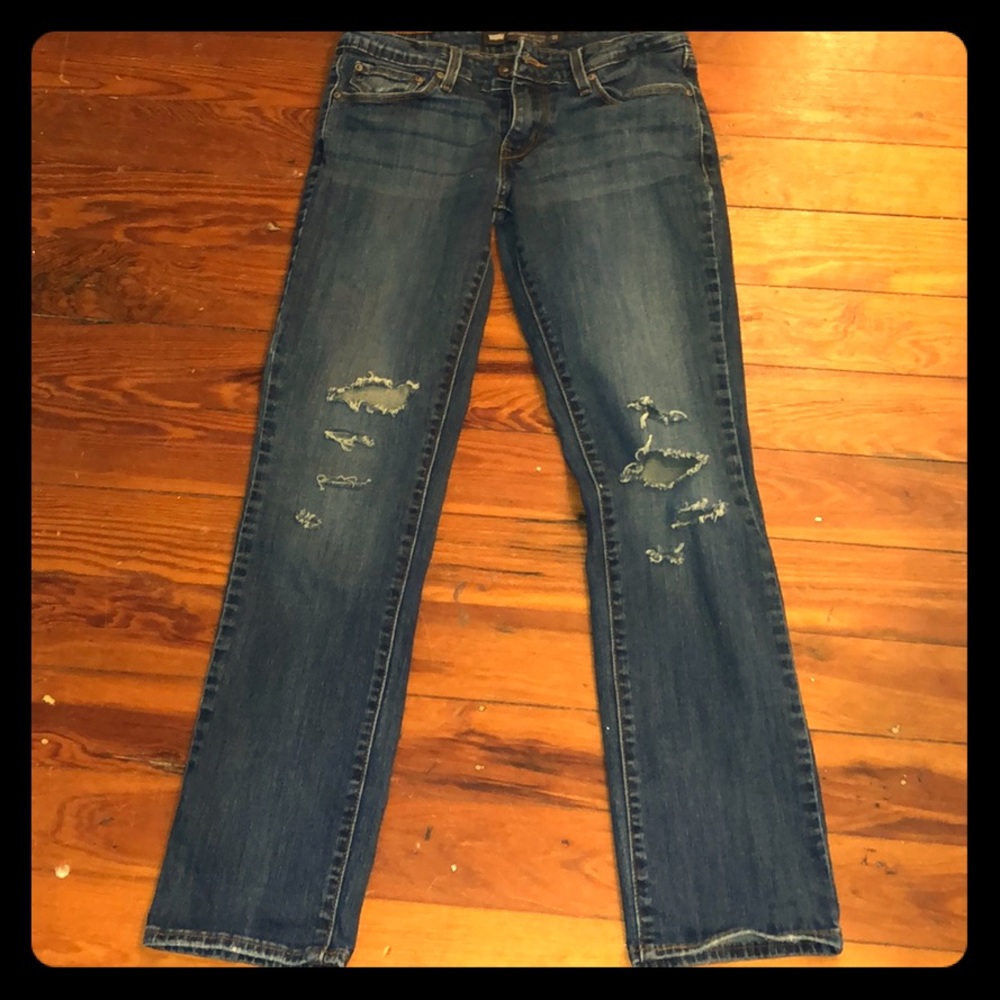 Levi’s Demi Curve Modern Rise Straight Leg Jeans